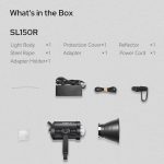 Godox SL150R RGB-LED-Videoleuchte, 165 W, CRI/TLCI 97+, COB-Monolicht, Bowens-Montierung, Studio-Fotoleuchte, SL150R – Bild 10