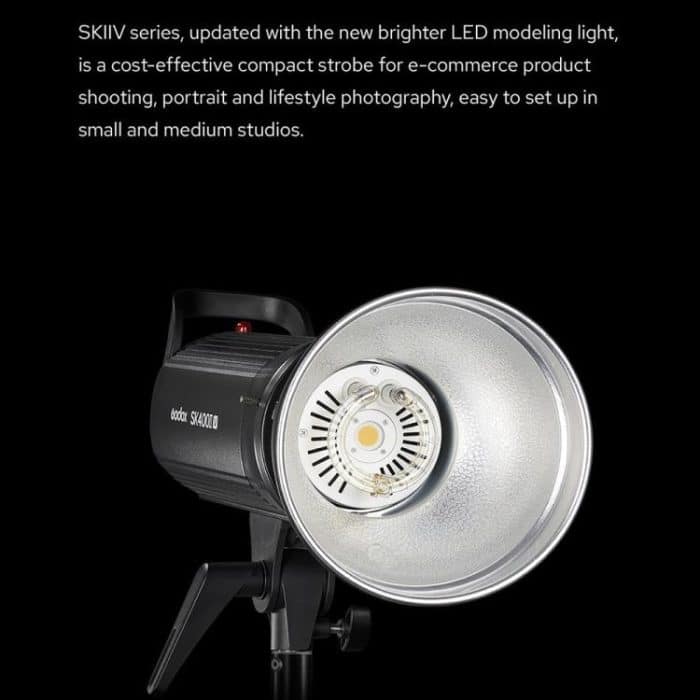 Godox SK400II-V Studioblitz-Fotolicht 400Ws Bowens-Montierung Monolight-Licht – Bild 6