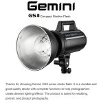 Godox Gemini GS400II Studio-Blitzlicht 400Ws Bowens-Mount-Blitzlicht, Gemini GS400II – Bild 5
