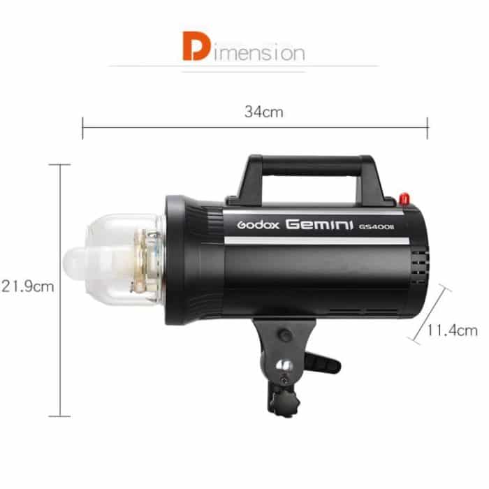 Godox Gemini GS400II Studio-Blitzlicht 400Ws Bowens-Mount-Blitzlicht, Gemini GS400II – Bild 10