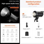 Godox Quicker 600IIM Studio-Blitzlicht 600Ws Bowens-Mount-Blitzlicht, Quicker 600IIM – Bild 5