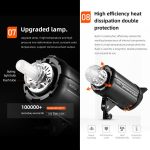 Godox Quicker 600IIM Studio-Blitzlicht 600Ws Bowens-Mount-Blitzlicht, Quicker 600IIM – Bild 9