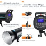 Godox QS1200II Strobe Studio-Blitzlicht 1200Ws Bowens Mount Hochgeschwindigkeits-Blitz, QS1200II – Bild 8