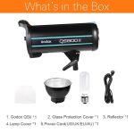 Godox QS800II Strobe Studio-Blitzlicht 800Ws Bowens Mount Hochgeschwindigkeits-Blitz, QS800II – Bild 9
