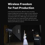 Godox QT400IIM Strobe Studio-Blitzlicht 400Ws Bowens-Montierung Hochgeschwindigkeits-Blitz, QT400III – Bild 8