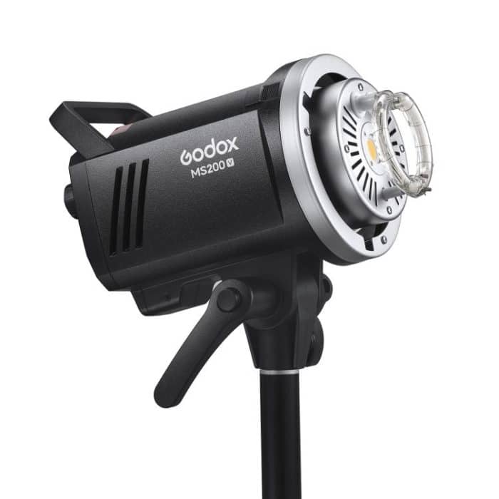 Godox MS200-V Studio-Blitzlicht 200Ws Bowens Mount Strobe Light mit Lampenabdeckung, MS200-V – Bild 2