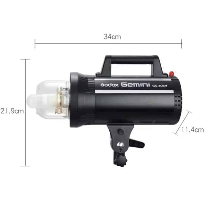 Godox Gemini GS300II Studio-Blitzlicht 300Ws Bowens-Mount-Blitzlicht, Gemini GS300II – Bild 3
