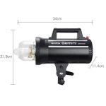 Godox Gemini GS200II Studio-Blitzlicht 200Ws Bowens-Mount-Blitzlicht, Gemini GS200II – Bild 4
