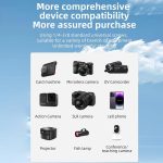 BEXIN RK294 Portable Collapsible Carbon Fiber Camera Tripod, RK294 – Bild 4