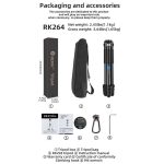 BEXIN RK264 Portable Collapsible Aluminum Alloy Camera Tripod, RK264 – Bild 11