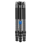 BEXIN W-334C Portable DSLR Camera 2 in 1 Carbon Fiber Tripod Detachable Monopod, W-334C – Bild 2