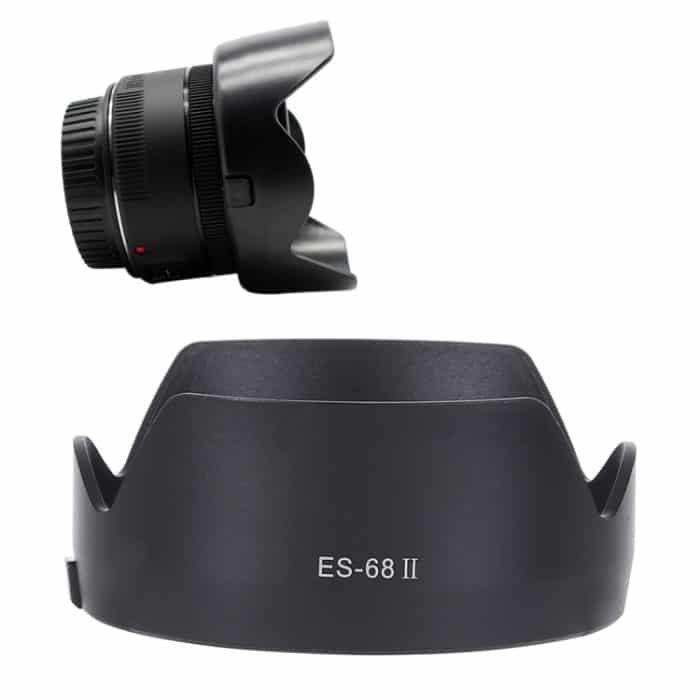 ES-68II Gegenlichtblende für Canon EF 50 mm 1: 1,8 STM 49 mm Objektiv – Bild 4