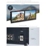 FEELWORLD D101 PLUS Dual 10,1 Zoll 4HE Rackmount-Monitor 4K HDMI SDI 1920 x 1200 IPS Monitor, D101 PLUS – Bild 12