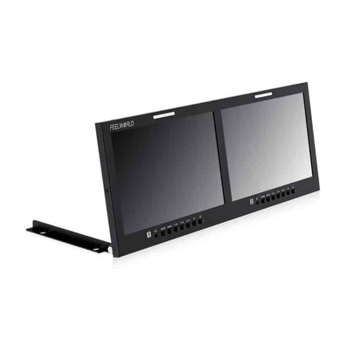 FEELWORLD D101 PLUS Dual 10,1 Zoll 4HE Rackmount-Monitor 4K HDMI SDI 1920 x 1200 IPS Monitor, D101 PLUS – Bild 3