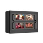 FEELWORLD D71 PLUS Dual 7 Zoll 3HE Rackmount-Monitor 4K HDMI SDI 1920 x 1200 IPS Monitor, D71 PLUS – Bild 2