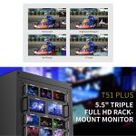 FEELWORLD T51 PLUS Dreifacher 5,5-Zoll-2HE-Rackmount-Monitor Full HD 3G-SDI 4KHDMI AV-Monitor, T51 PLUS – Bild 8