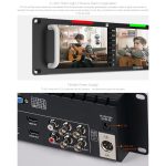 FEELWORLD T51 PLUS Dreifacher 5,5-Zoll-2HE-Rackmount-Monitor Full HD 3G-SDI 4KHDMI AV-Monitor, T51 PLUS – Bild 10