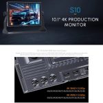 FEELWORLD S10 10,1 Zoll 12G SDI HDMI2.0 Kamera-Feldmonitor Hohe Helligkeit 1200nit Touchscreen-Monitor, S10 – Bild 17