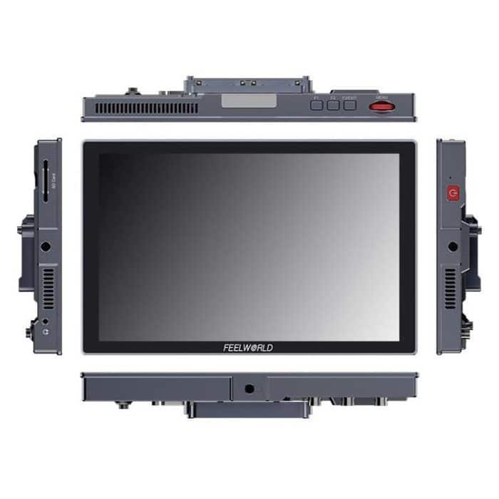 FEELWORLD S10 10,1 Zoll 12G SDI HDMI2.0 Kamera-Feldmonitor Hohe Helligkeit 1200nit Touchscreen-Monitor, S10 – Bild 4