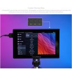 FEELWORLD SH7 7 Zoll Ultraheller 2200nit On-Camera-Monitor SDI HDMI Cross Conversion Monitor, SH7 – Bild 11