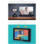 FEELWORLD SH7 7 Zoll Ultraheller 2200nit On-Camera-Monitor SDI HDMI Cross Conversion Monitor, SH7 – Bild 16