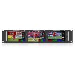 FEELWORLD T51 PLUS-H Dreifacher 5,5-Zoll-2HE-Rackmount-Monitor Full HD 4K HDMI SDI AV-Monitor, T51 PLUS-H