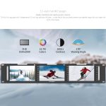 FEELWORLD T51 PLUS-H Dreifacher 5,5-Zoll-2HE-Rackmount-Monitor Full HD 4K HDMI SDI AV-Monitor, T51 PLUS-H – Bild 5