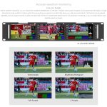 FEELWORLD T51 PLUS-H Dreifacher 5,5-Zoll-2HE-Rackmount-Monitor Full HD 4K HDMI SDI AV-Monitor, T51 PLUS-H – Bild 9