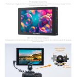 FEELWORLD F7 PLUS 7-Zoll-DSLR-Kamera-Feldmonitor Touchscreen 4K HDMI Hochheller 1200nit-Monitor, F7 PLUS – Bild 21