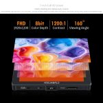 FEELWORLD F7 PLUS 7-Zoll-DSLR-Kamera-Feldmonitor Touchscreen 4K HDMI Hochheller 1200nit-Monitor, F7 PLUS – Bild 8