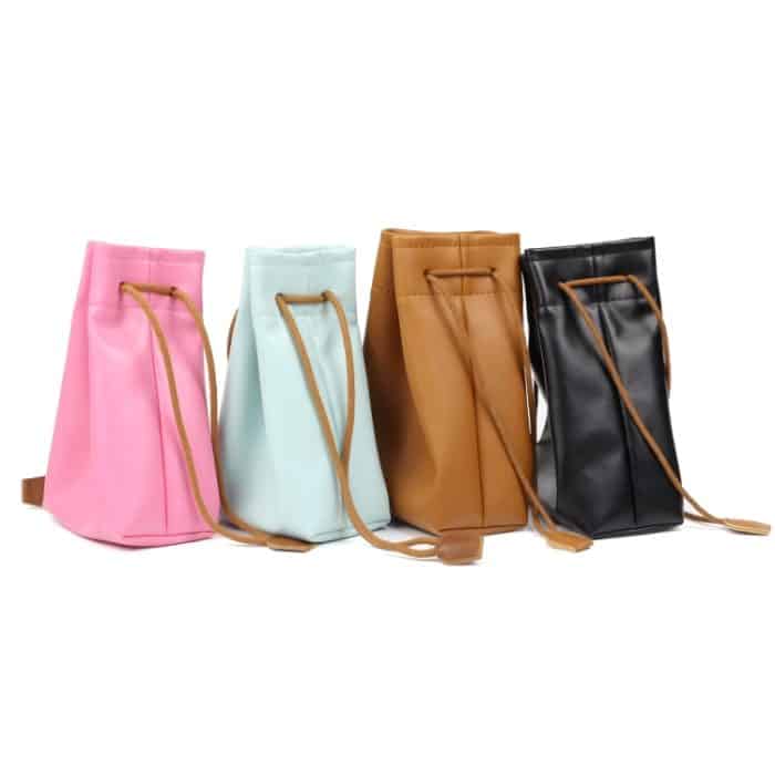 Universelle Vintage-Tasche aus PU-Leder für Polaroid Mini-Kamera und Digitalkamera ohne Objektiv, mit Seil, Größe: 19,5 cm x 11,5 cm x 7,5 cm – Bild 4