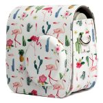 Flamingo-Kaktus-Muster PU-Leder Schutz Kamera Tasche für Fujifilm Instax Mini 7S / 7C Kamera – Bild 2