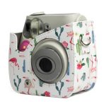 Flamingo-Kaktus-Muster PU-Leder Schutz Kamera Tasche für Fujifilm Instax Mini 7S / 7C Kamera – Bild 6