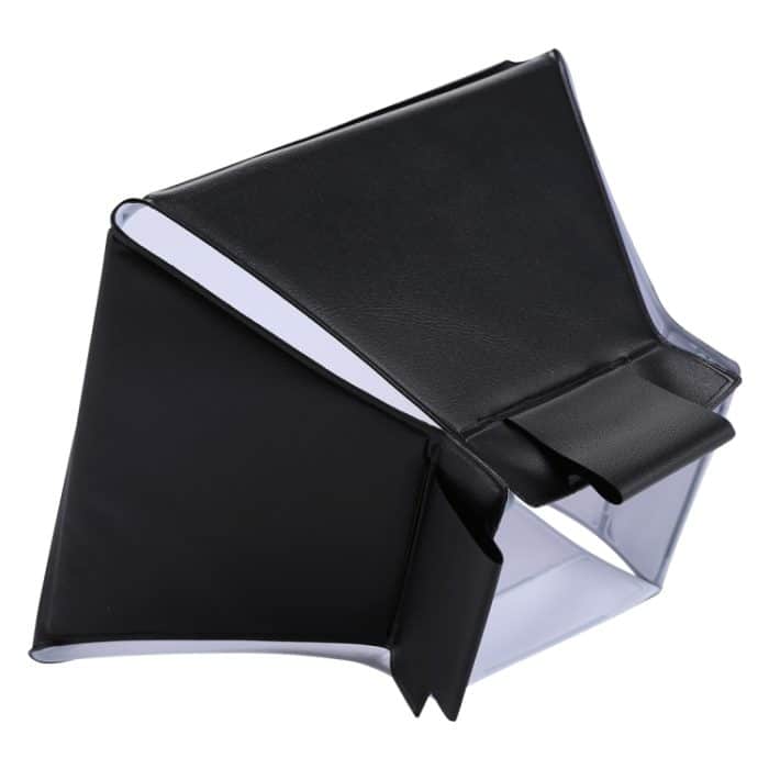 Faltbares weiches Diffusor Softbox Abdeckung für externes Blitzlicht, Größe: 10cm x 13cm – Bild 3