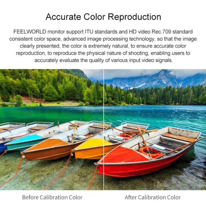 FEELWORLD FW279S 1920 × 1200 HDMI 7-Zoll-Kamera-Feldmonitor – Bild 9