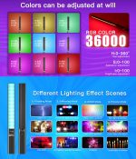 LUXCeO P6 RGB Buntes Foto-LED-Stick-Videolicht Handheld-APP-Steuerung Vollfarbiges LED-Fülllicht, P6 – Bild 12