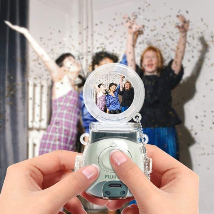 Für FUJIFILM Instax PAL Crystal Hard Case Kameratasche mit Schultergurt, For FUJIFILM Instax PAL – Bild 8