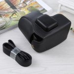 Ganzkörperkamera-PU-Ledertasche mit Trageriemen für Olympus E-PL3 / E-PM1, For Olympus E-PL3