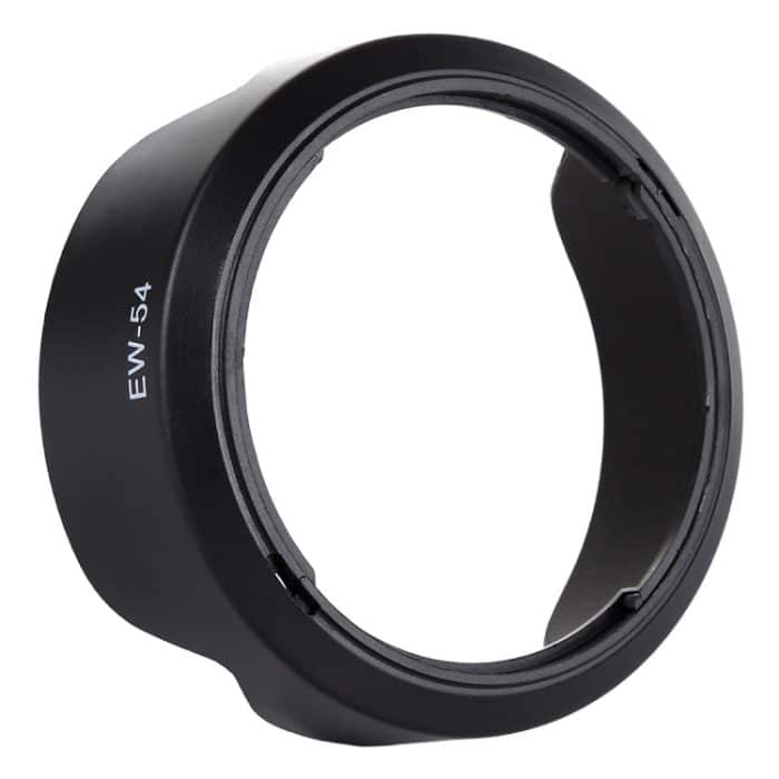 DCA5409.jpg EW-54 Lens Hood Shade für Canon EF-M 18-55 f / 3.5-5.6 IS STM Lens – Bild 1