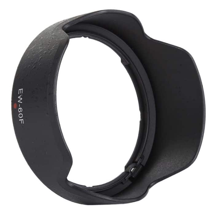 EW-60F Lens Hood Shade für Canon EF-M 18-150 mm 1: 3,5-6,3 IS STM-Objektiv – Bild 3