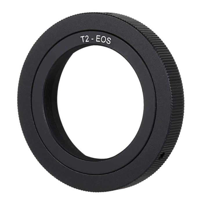 T2-EOS T2 Gewindelinse an EOS Mount Metalladapter Trittring – Bild 2