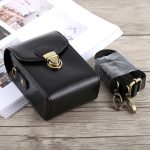 Ganzkörper-Kameratasche mit Schnallenverschluss aus PU-Leder mit Handschlaufe und Umhängeband für Canon G7X II / G9X Mark II, Sony RX100 / M2, For G7X II, For RX100