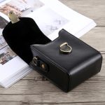 Ganzkörper-Kameratasche mit Schnallenverschluss aus PU-Leder mit Handschlaufe und Umhängeband für Canon G7X II / G9X Mark II, Sony RX100 / M2, For G7X II, For RX100 – Bild 4