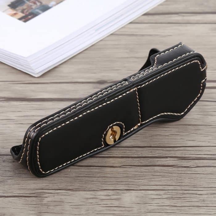 1/4-Zoll-Gewinde PU-Leder-Kamera-Halbgehäusebasis für Olympus EM5 / EM5 Mark II, For Olympus EM5 – Bild 4