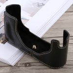 1/4 Zoll Gewinde PU-Leder Kamera Halbgehäuse Basis für Leica M9, For Leica M9 – Bild 2