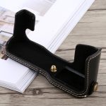 1/4 Zoll Gewinde PU-Leder-Kamera-Halbgehäusebasis für FUJIFILM X-T10 / X-T20, For FUJIFILM XT10, For FUJIFILM  XT10 – Bild 3