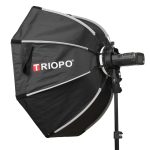 TRIOPO KX65 65 cm Dome Speedlite Flash Octagon Parabolischer Softbox Diffusor für Speedlite