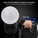 TRIOPO TR-08 Flash Speedlite Wabenmagnet-Fixier-Softbox-Kits mit 4 magnetischen Farbfiltern – Bild 7