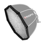 TRIOPO S55 Durchmesser 55 cm Wabengitter Octagon Softbox Reflektor Diffusor für Studio Speedlite Flash Softbox
