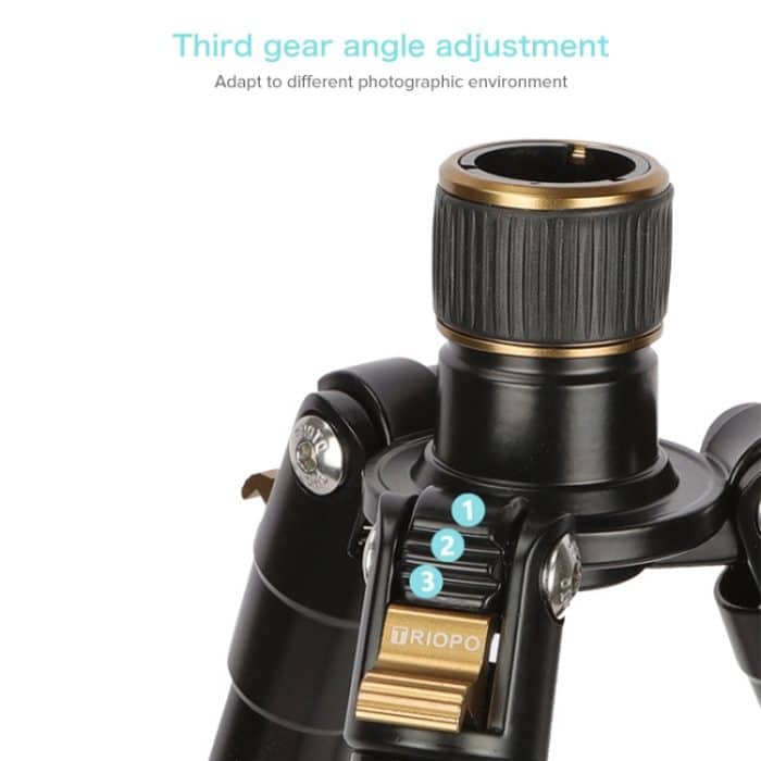 TRIOPO 652 Horizontalarm-Stativhalterung Schnellverschluss-Mittelsäulenauslegerhalterung mit Stativkugelkopf – Bild 6